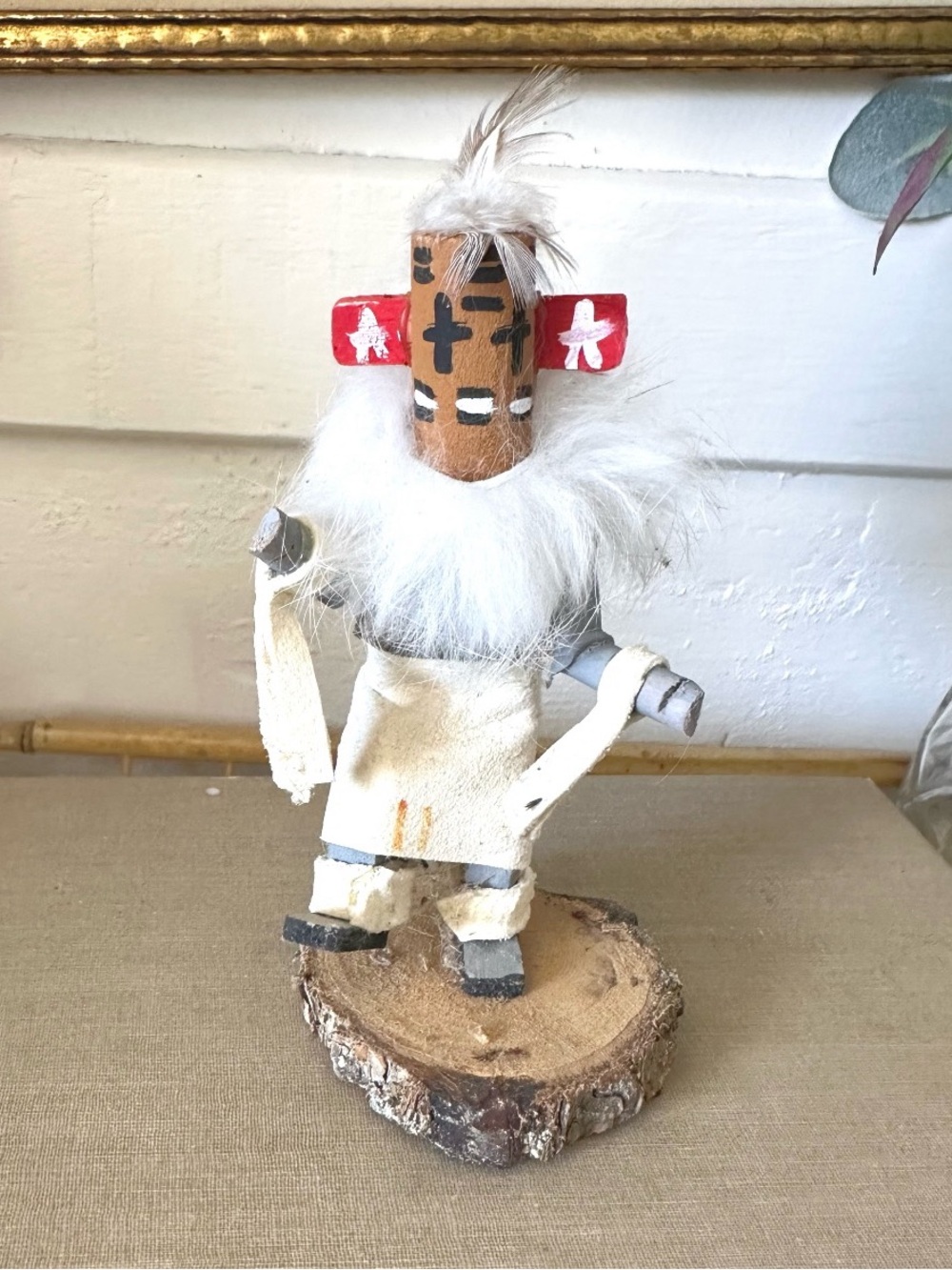 Road Runner Kachina Doll, Native American  / Navajo  5” tall